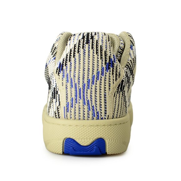 Burberry Men's "Box Knit" Canvas IP Check Low Top Sneakers Shoes US 9 IT 42 - Picture 3 of 8